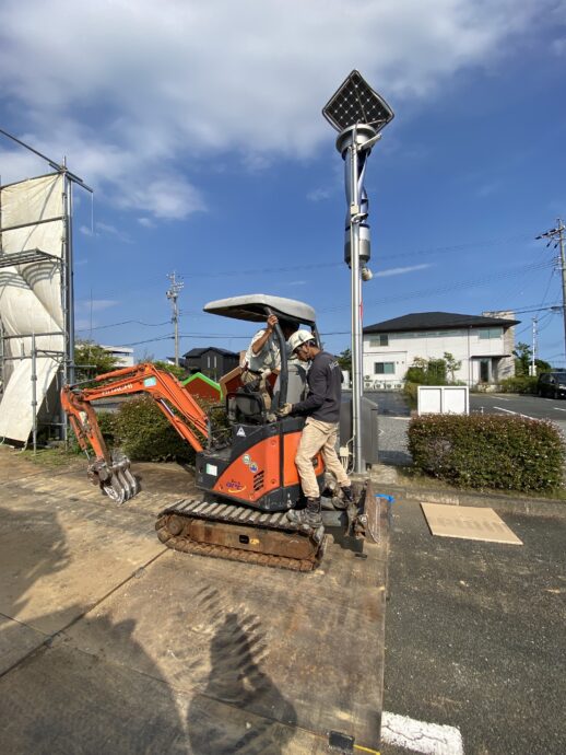 山本さんとマークさんの協力プレー