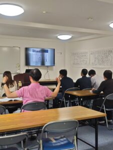 教室の様子