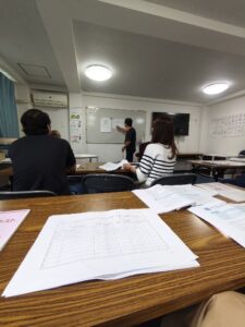 職長教育の講義を受講する様子